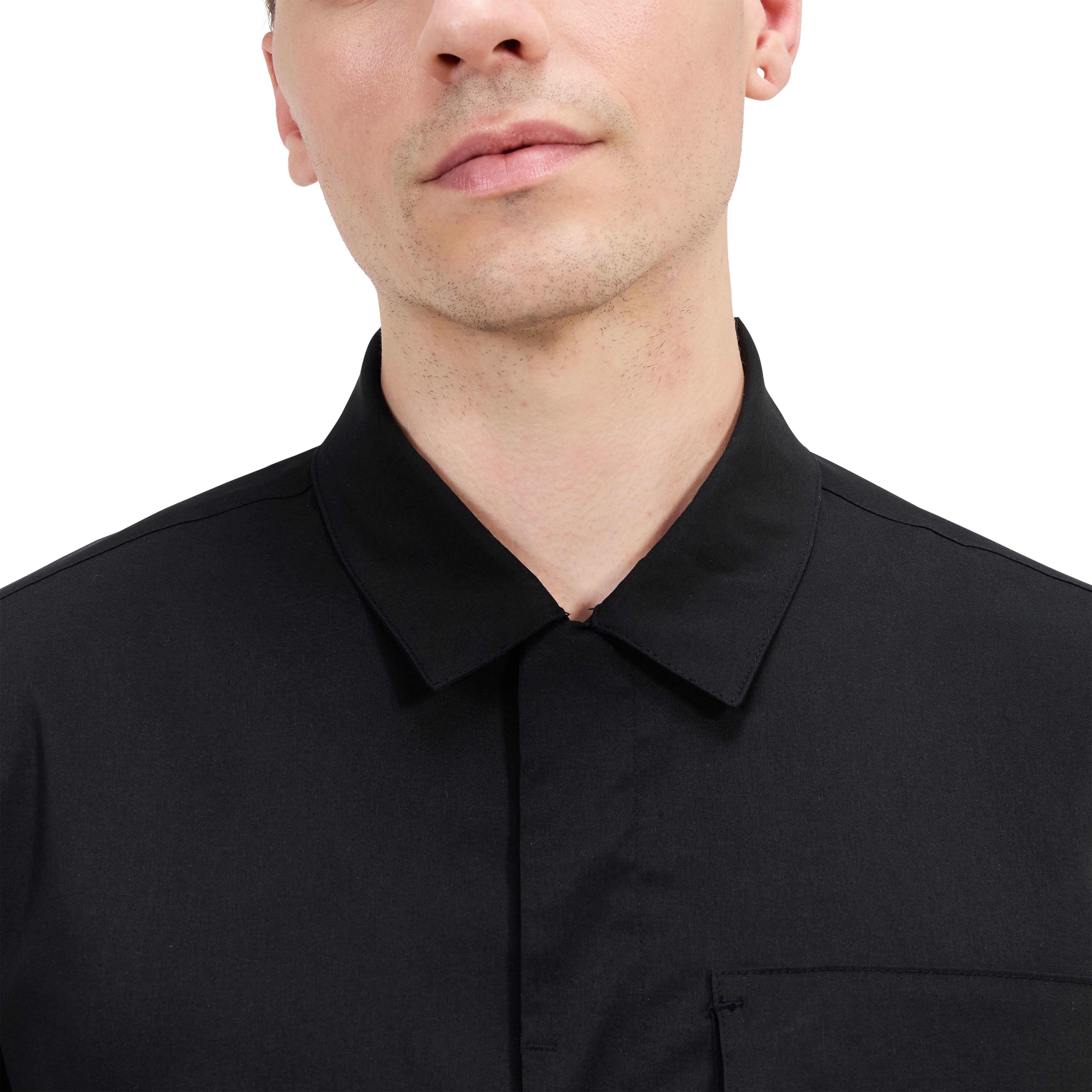 Men's Explorer Long-Sleeve Overshirt - Black