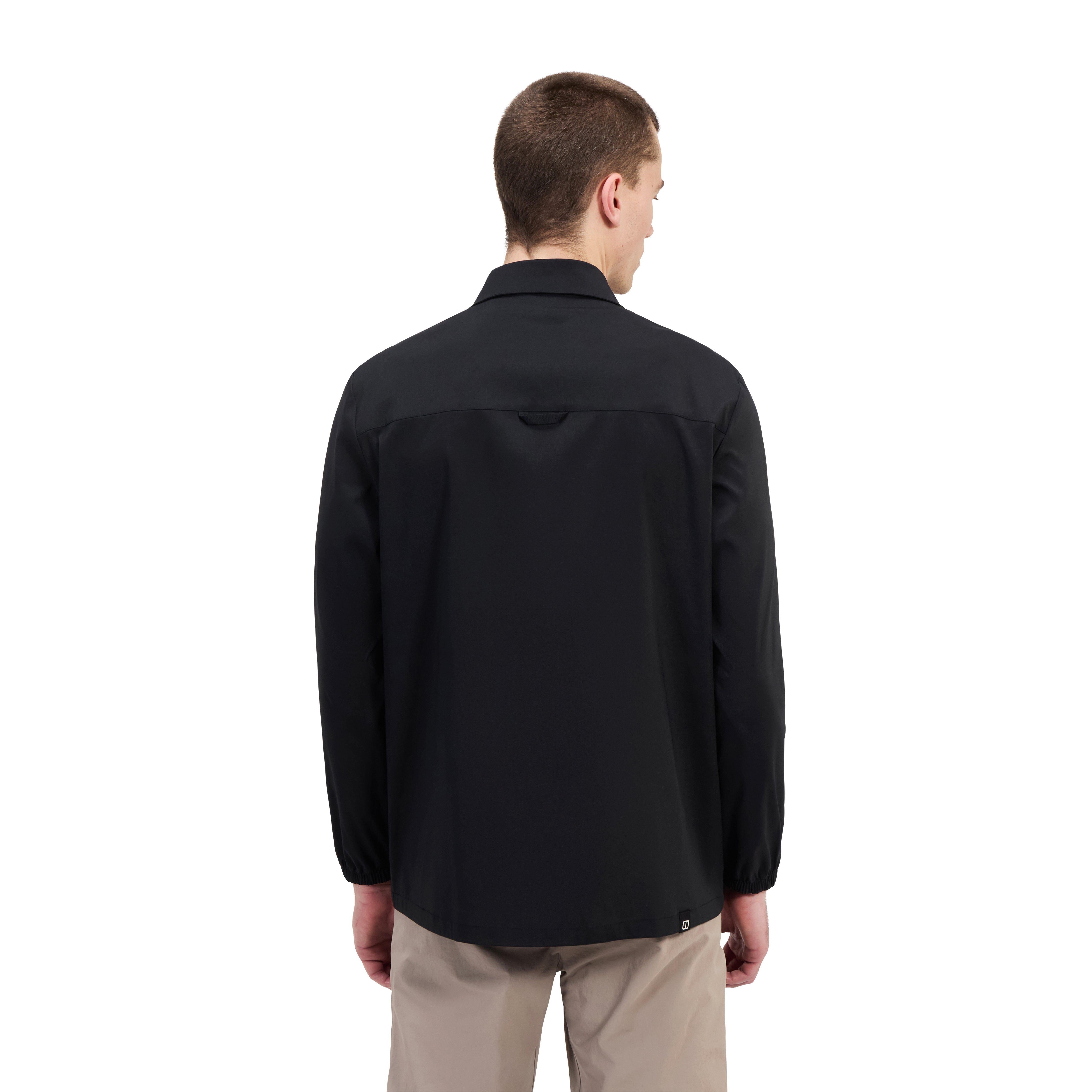 Men's Explorer Long-Sleeve Overshirt - Black