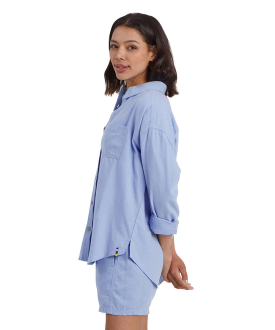 Women's Palmo Long Sleeve Shirt - Blue