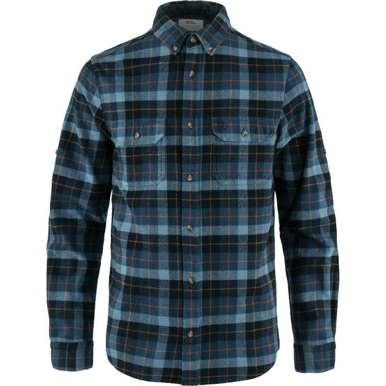 Men's Singi Heavy Flannel Shirt - Navy