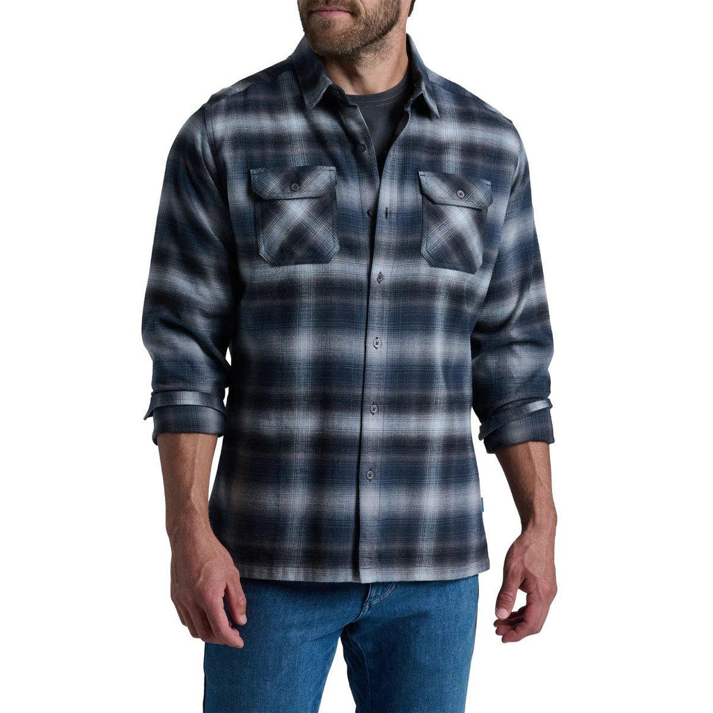 Men's Dillingr Long-Sleeve Flannel - Grey