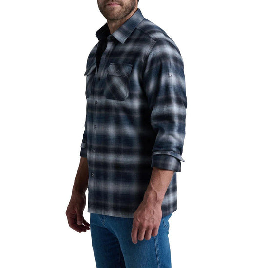 Men's Dillingr Long-Sleeve Flannel - Grey