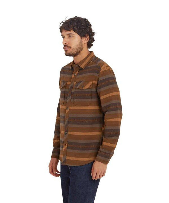 Men's Choejor Long-Sleeve Shirt - Brown