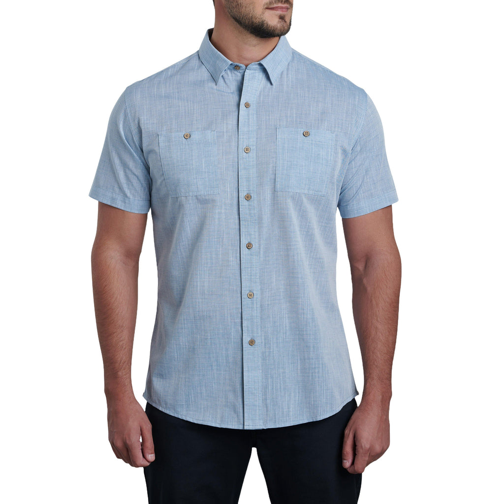 Men's Karib Short-Sleeve Shirt - Blue