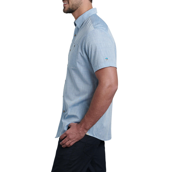 Men's Karib Short-Sleeve Shirt - Blue