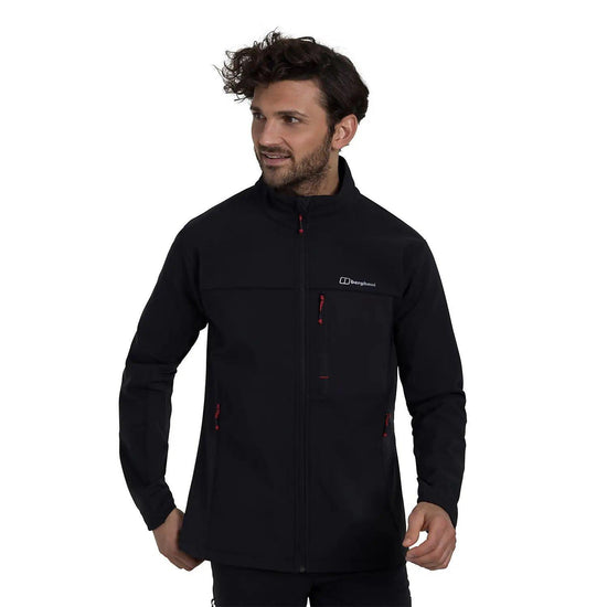 Men's Ghlas Softshell Jacket - Black