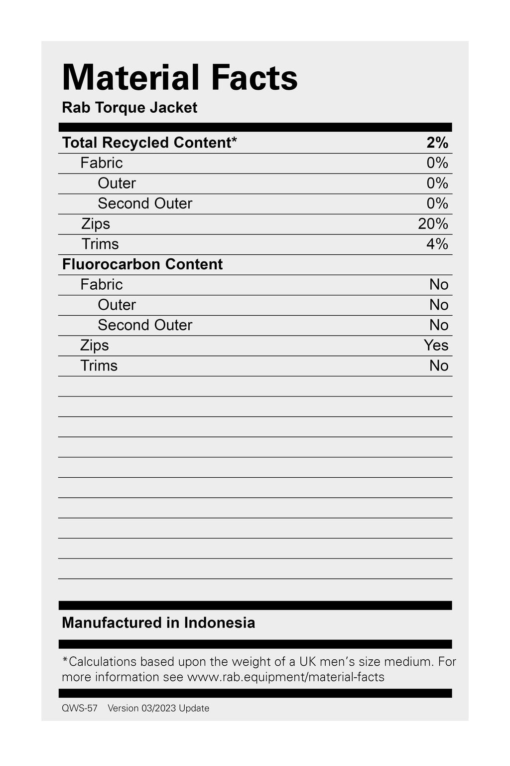 Men's Torque Jacket - Beluga