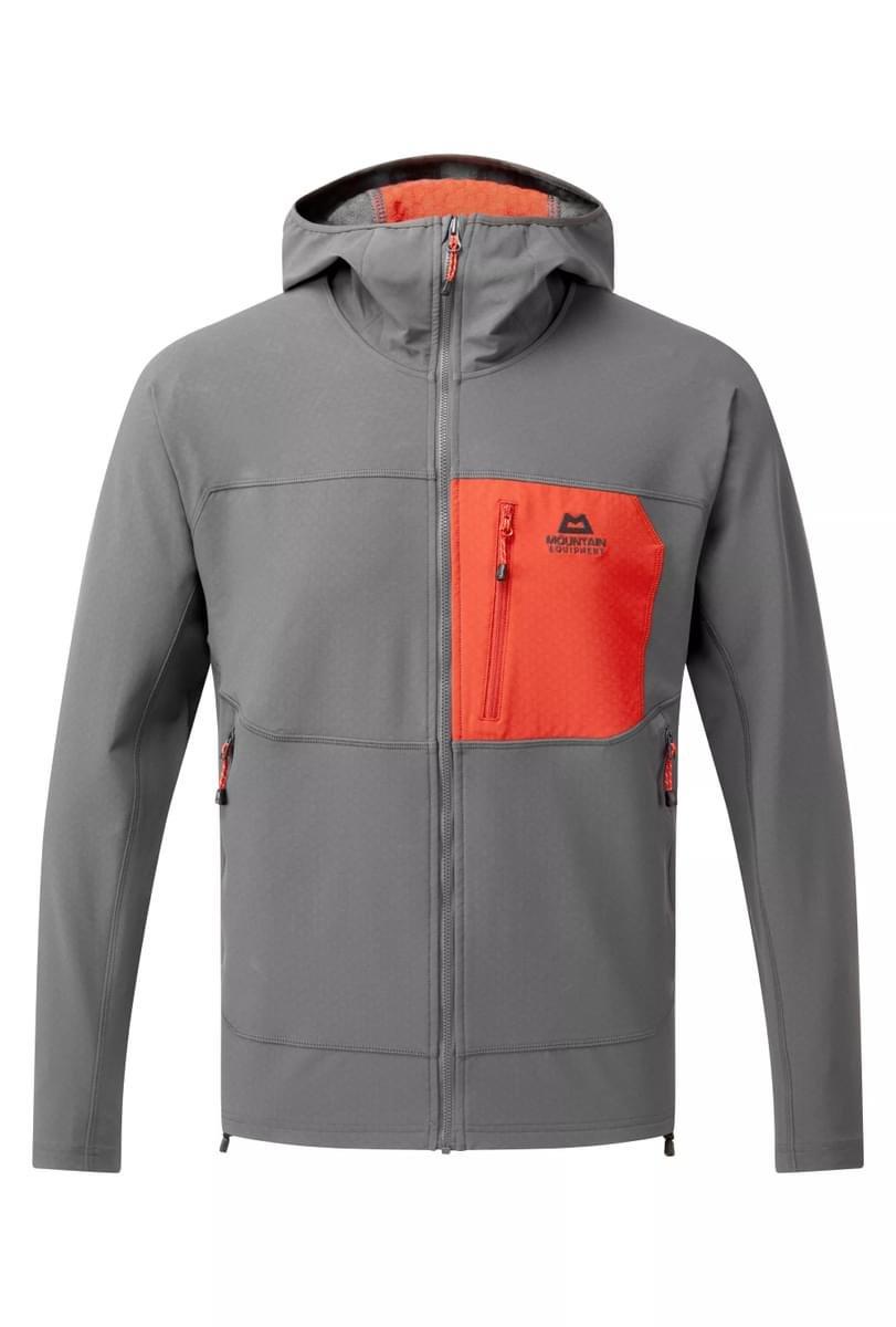 Men's Arrow Hooded Jacket - Grey