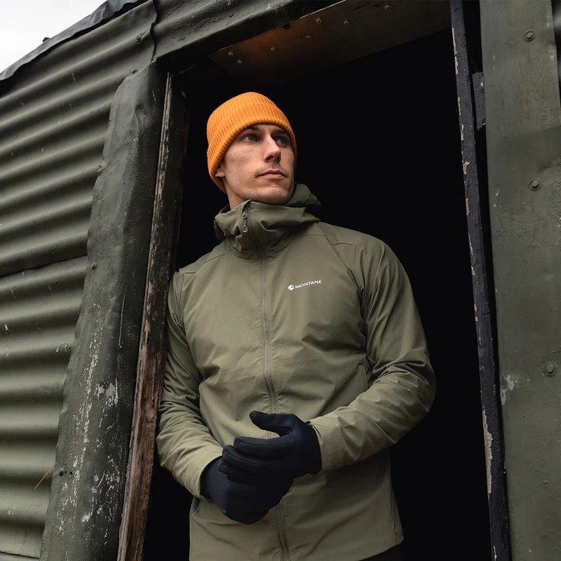 Men's Khamsin Hooded Softshell Jacket - Green