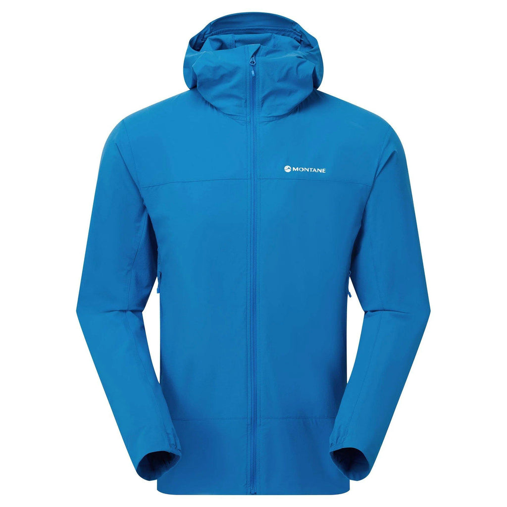 Men's Tenacity Nano Hooded Softshell Jacket - Blue