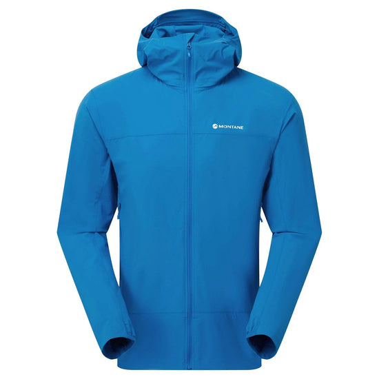 Men's Tenacity Nano Hooded Softshell Jacket - Blue