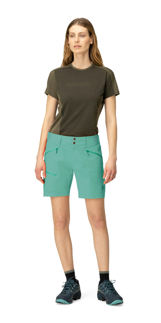 Women's Falketind Flex1 Shorts - Green