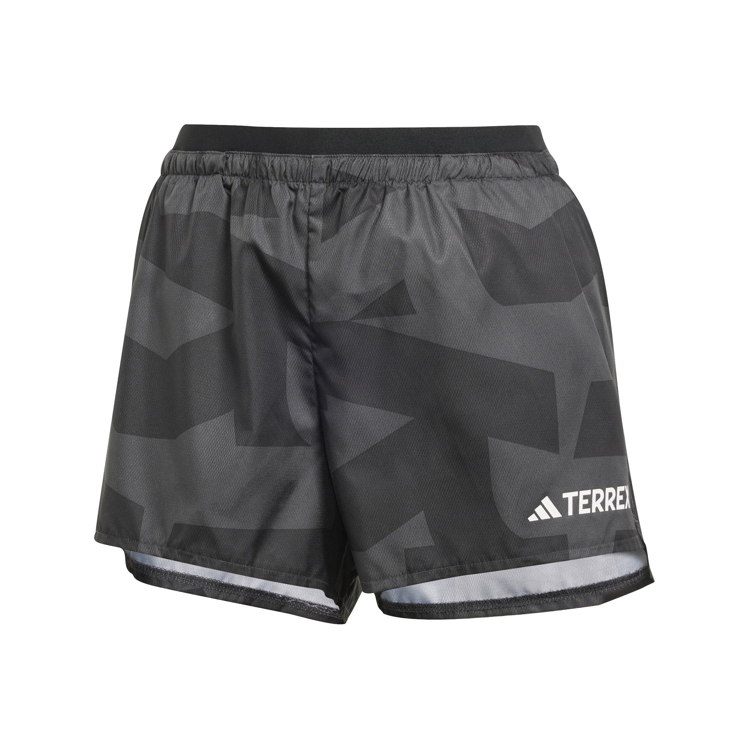 Women's Multi Printed 5" Shorts - Grey