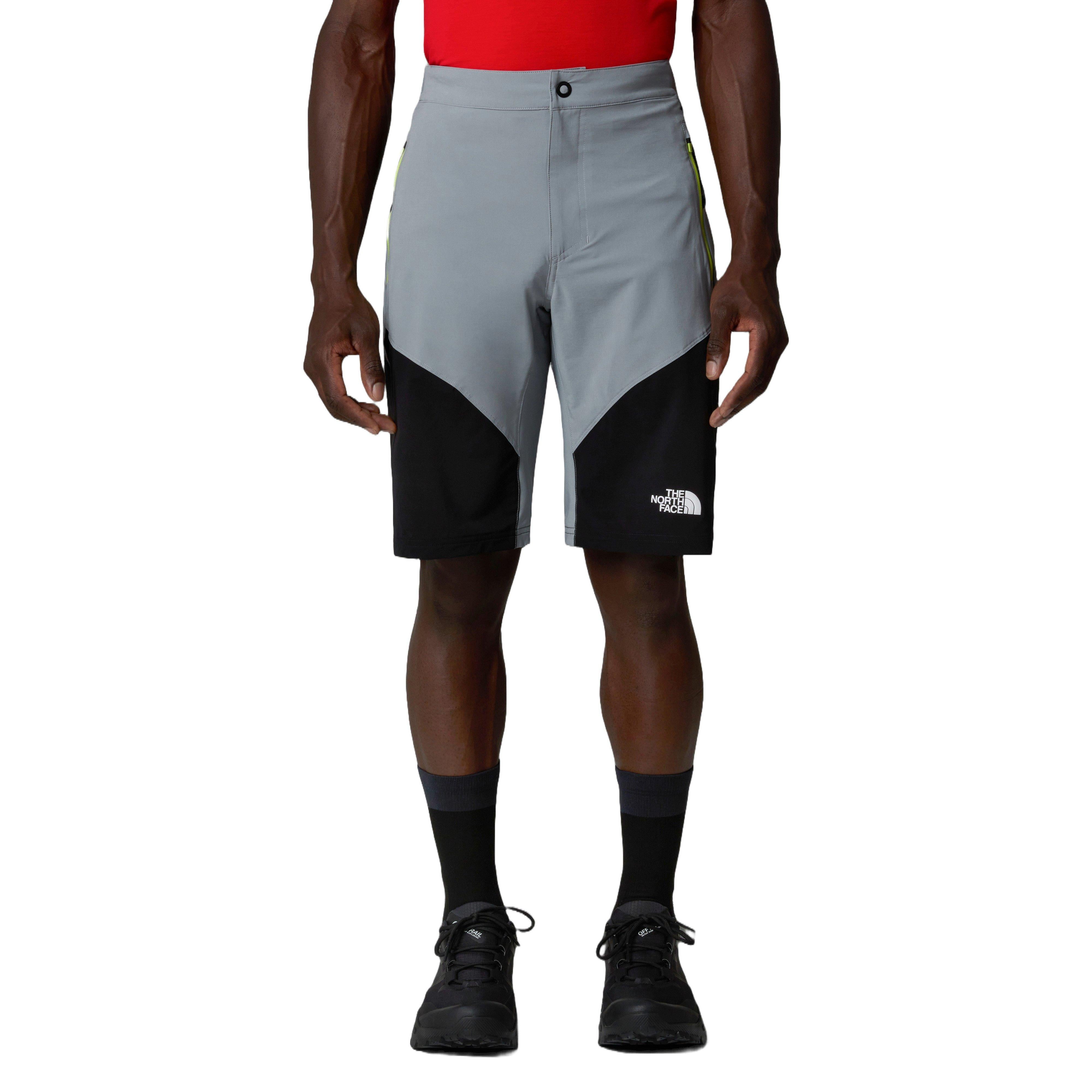 Men's Felik Slim Tapered Shorts - Grey / Black