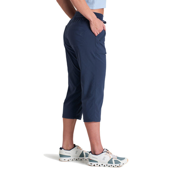 Women's Trekr Pull-On Kapri Pants - Blue