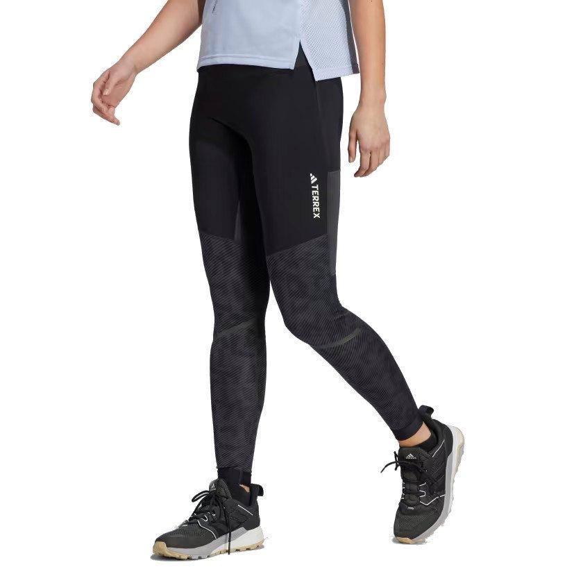 Women's Agravic Trail Running Leggings - Black