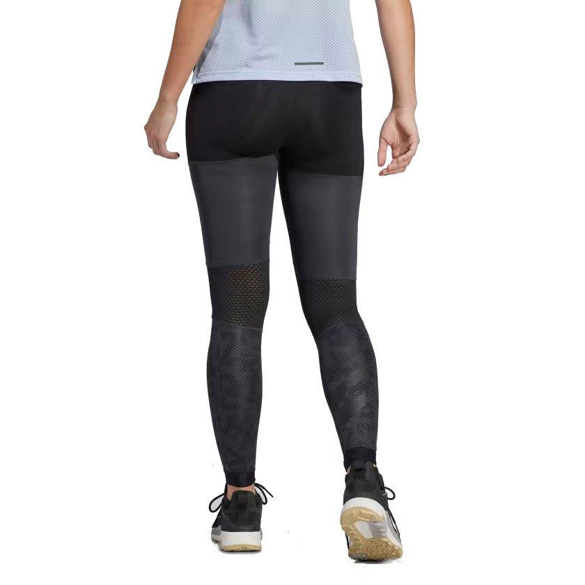 Women's Agravic Trail Running Leggings - Black