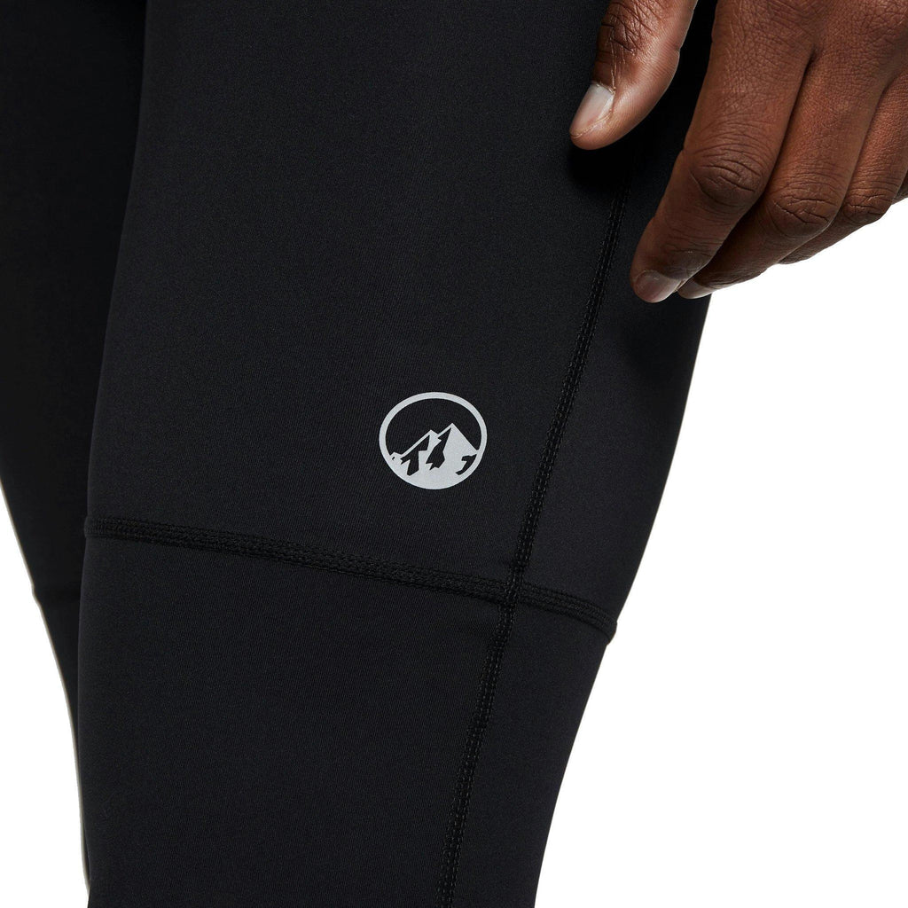 Men's Active Running Tights - Black