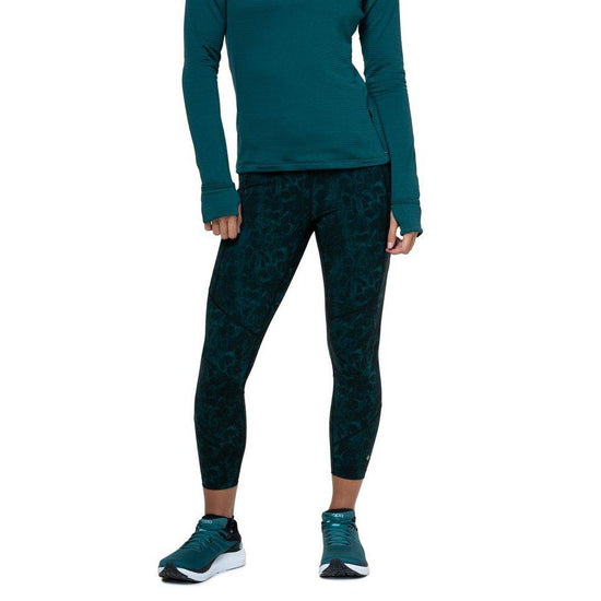 Women's Tech Crop Tights - Green