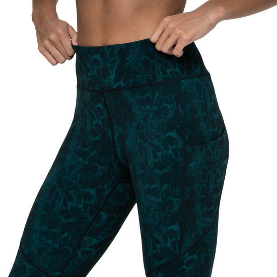 Women's Tech Crop Tights - Green