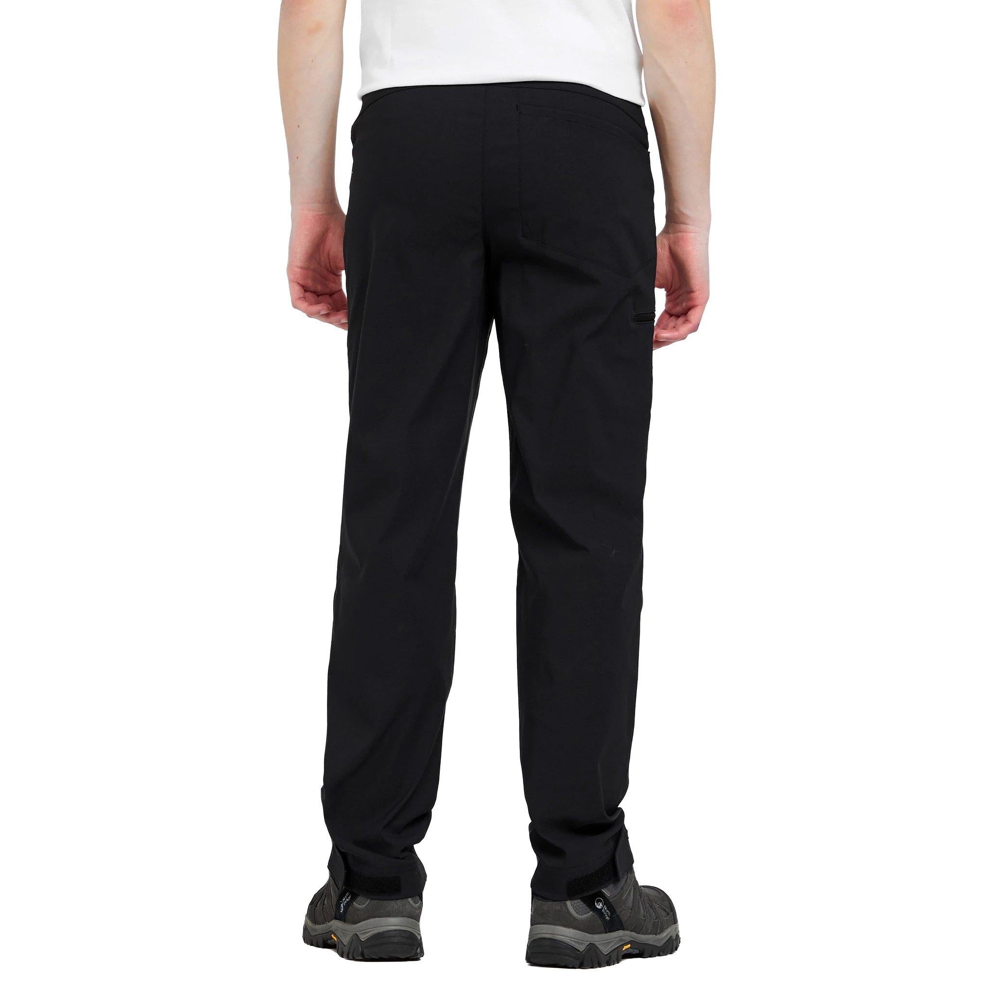 Kids' Woven Walking Pants - Black