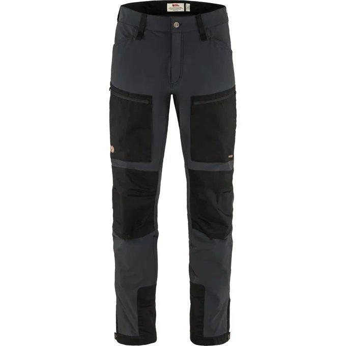 Fjallraven Men's Keb Agile Trousers - Regular - Black | Tiso