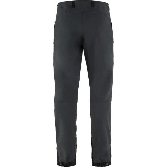 Fjallraven Men's Keb Agile Trousers - Regular - Black | Tiso