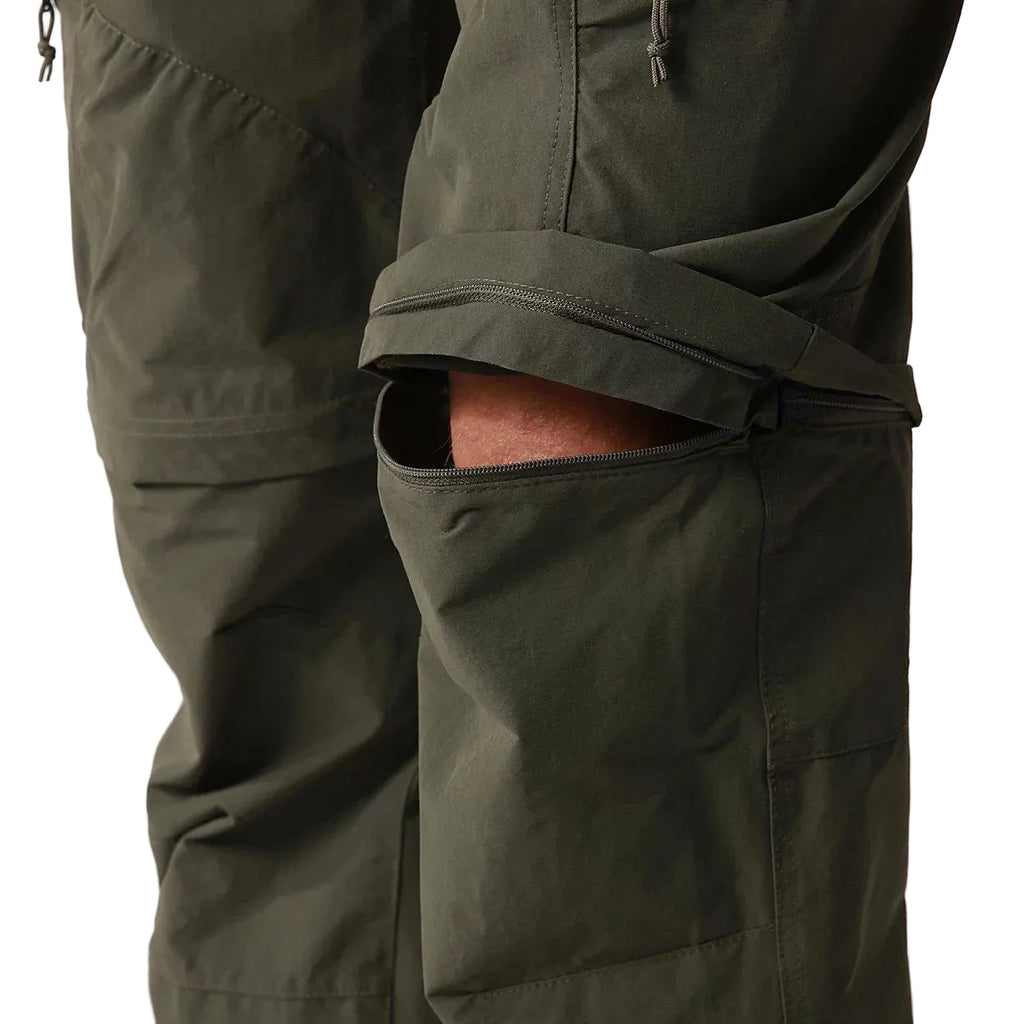 Men's Exploration Convertible Tapered Trousers - Taupe Green