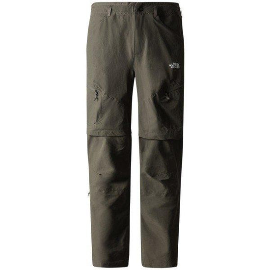 Men's Exploration Convertible Tapered Trousers (Short) - Taupe Green