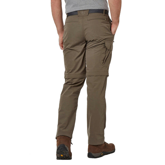 Men's Convertible Trousers - Brown