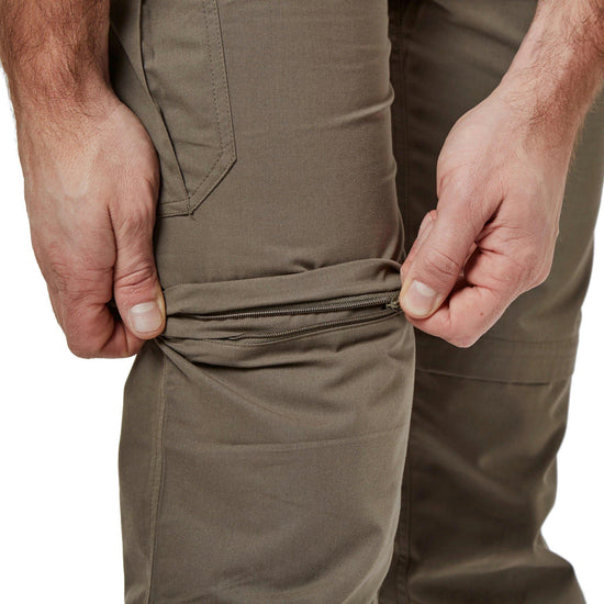 Men's Convertible Trousers - Brown