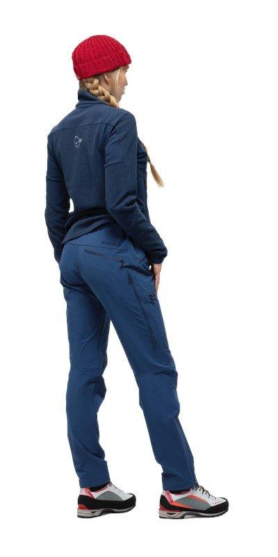 Women's Falketind Flex1 Pants - Blue