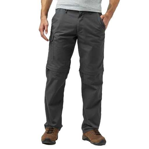 Men's Ramble II Convertible Trousers (Regular) - Grey