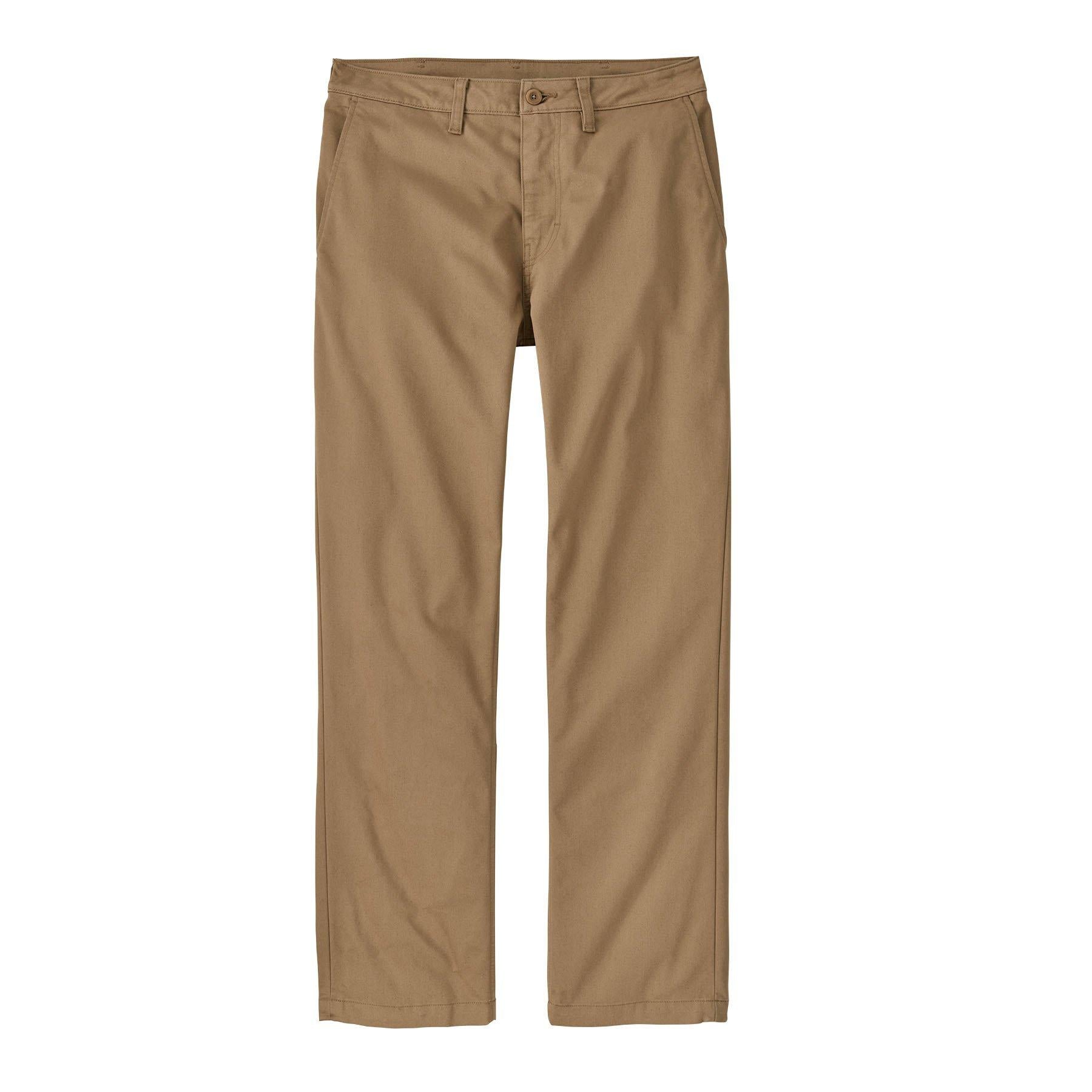 Men's Twill Traveller Chino Pants - Regular - Brown