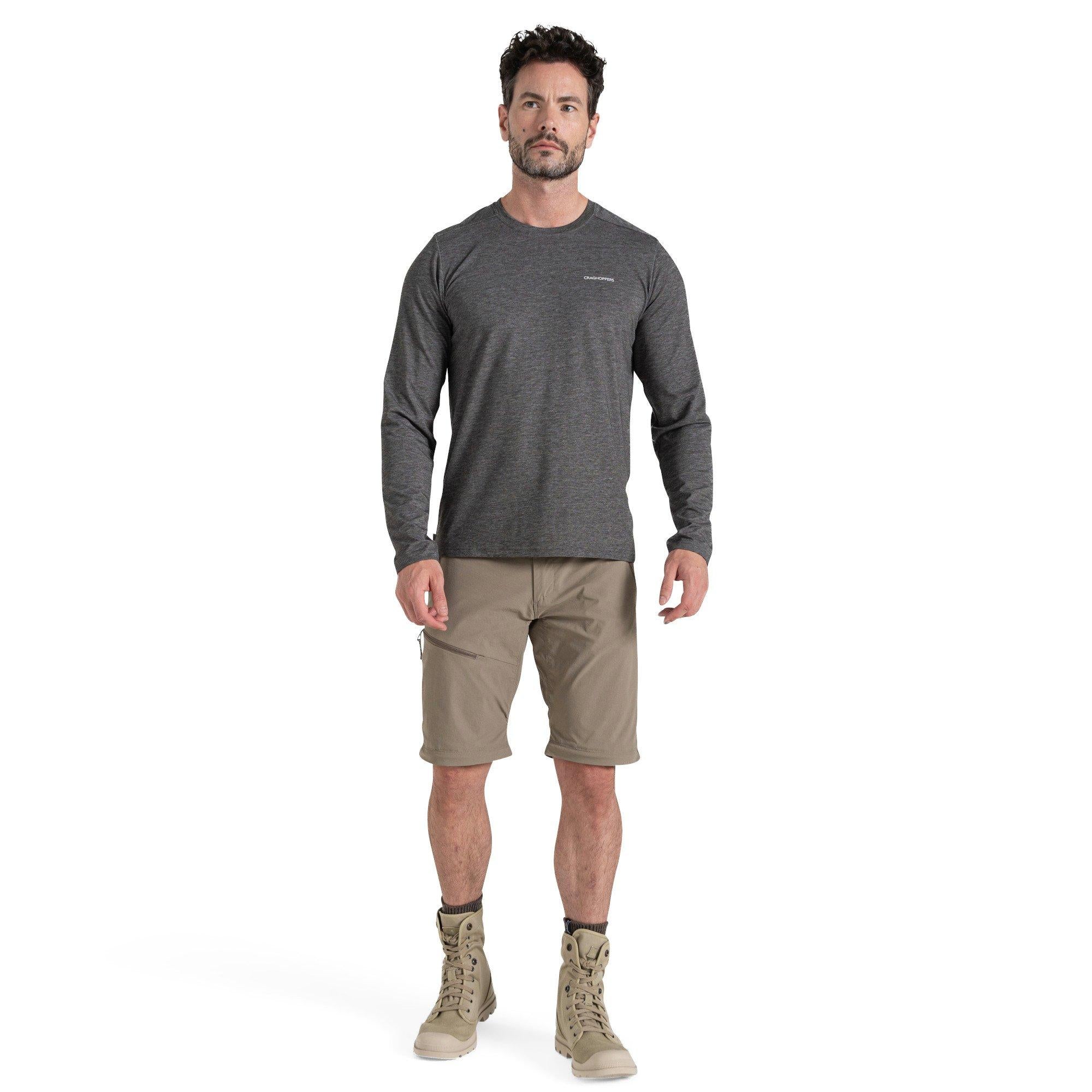 Men's NosiLife Pro Convertible III Trousers - Beige