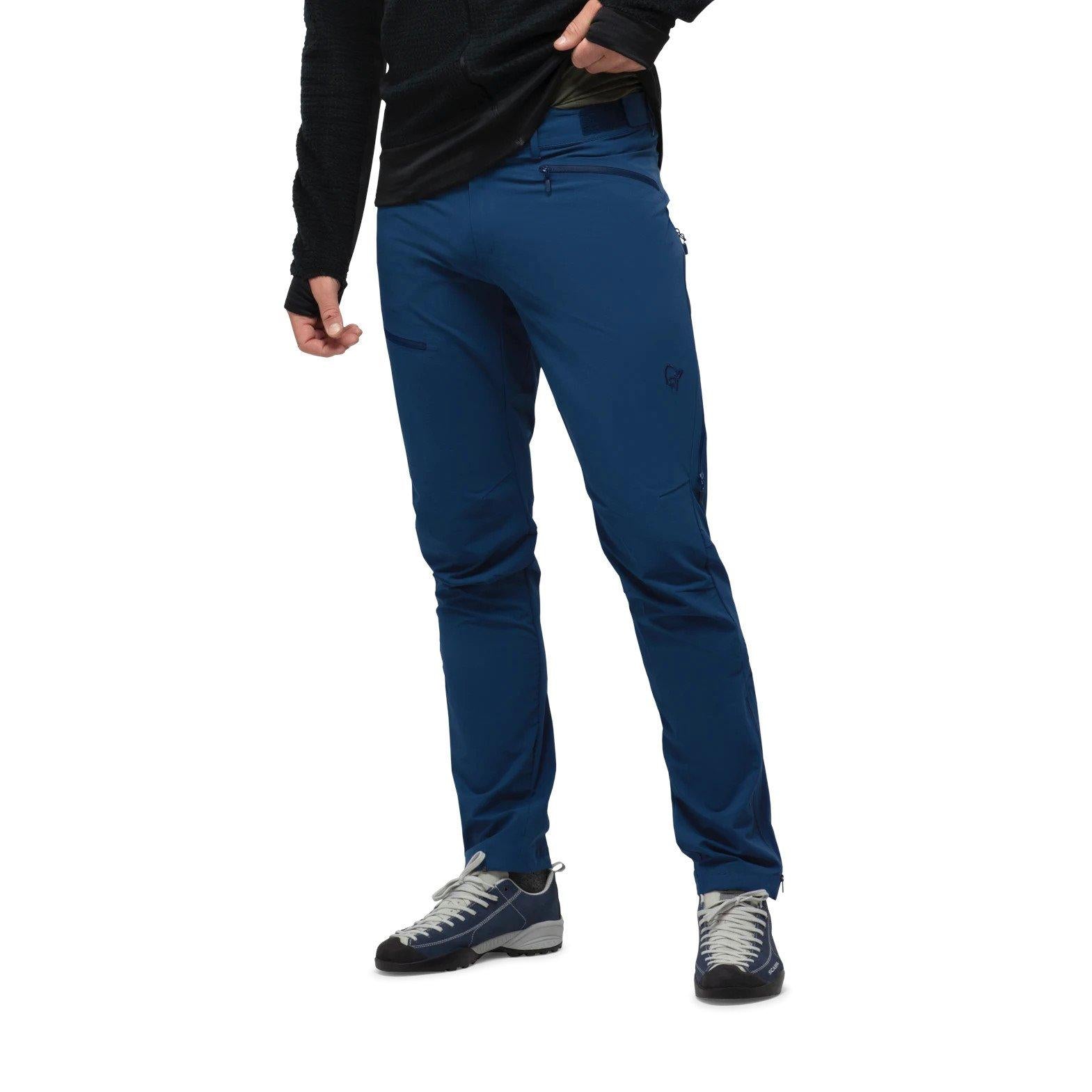 Men's Falketind Flex 1 Pants - Blue
