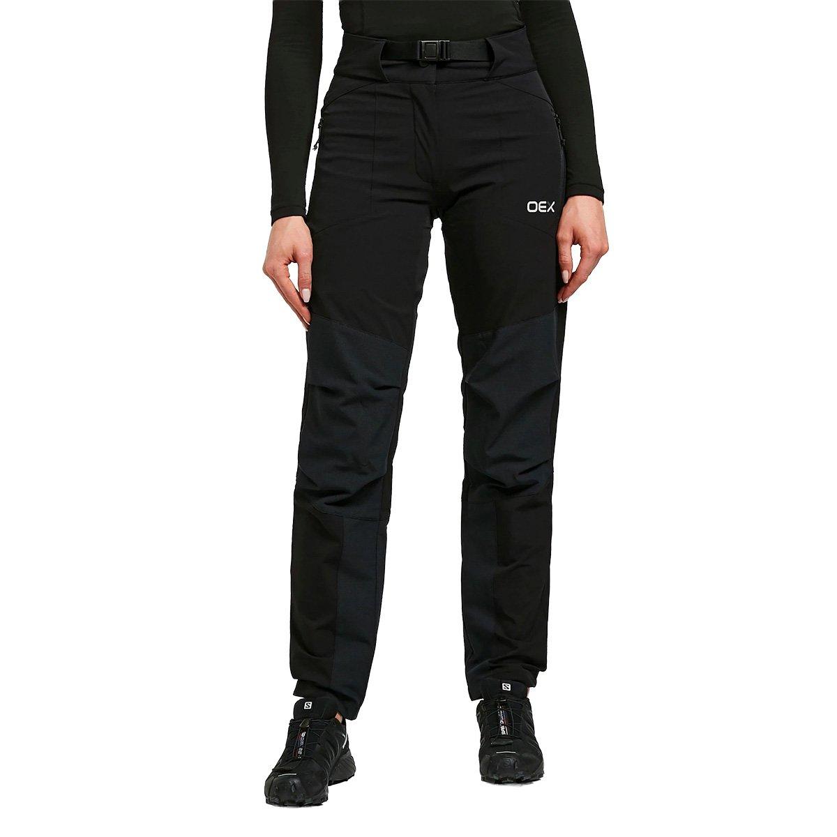 OEX Women's Strata Softshell Trousers - Black | Tiso