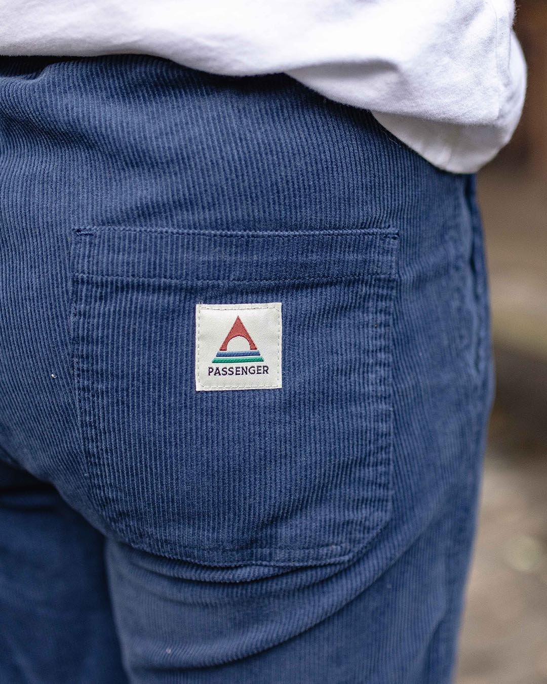 Women's Compass Corduroy Trousers - Regular - Navy