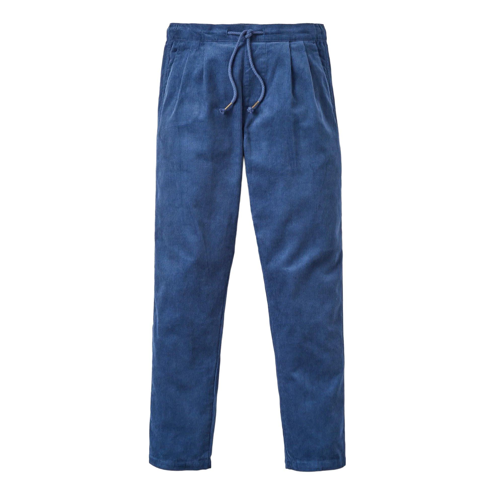 Women's Compass Corduroy Trousers - Regular - Navy