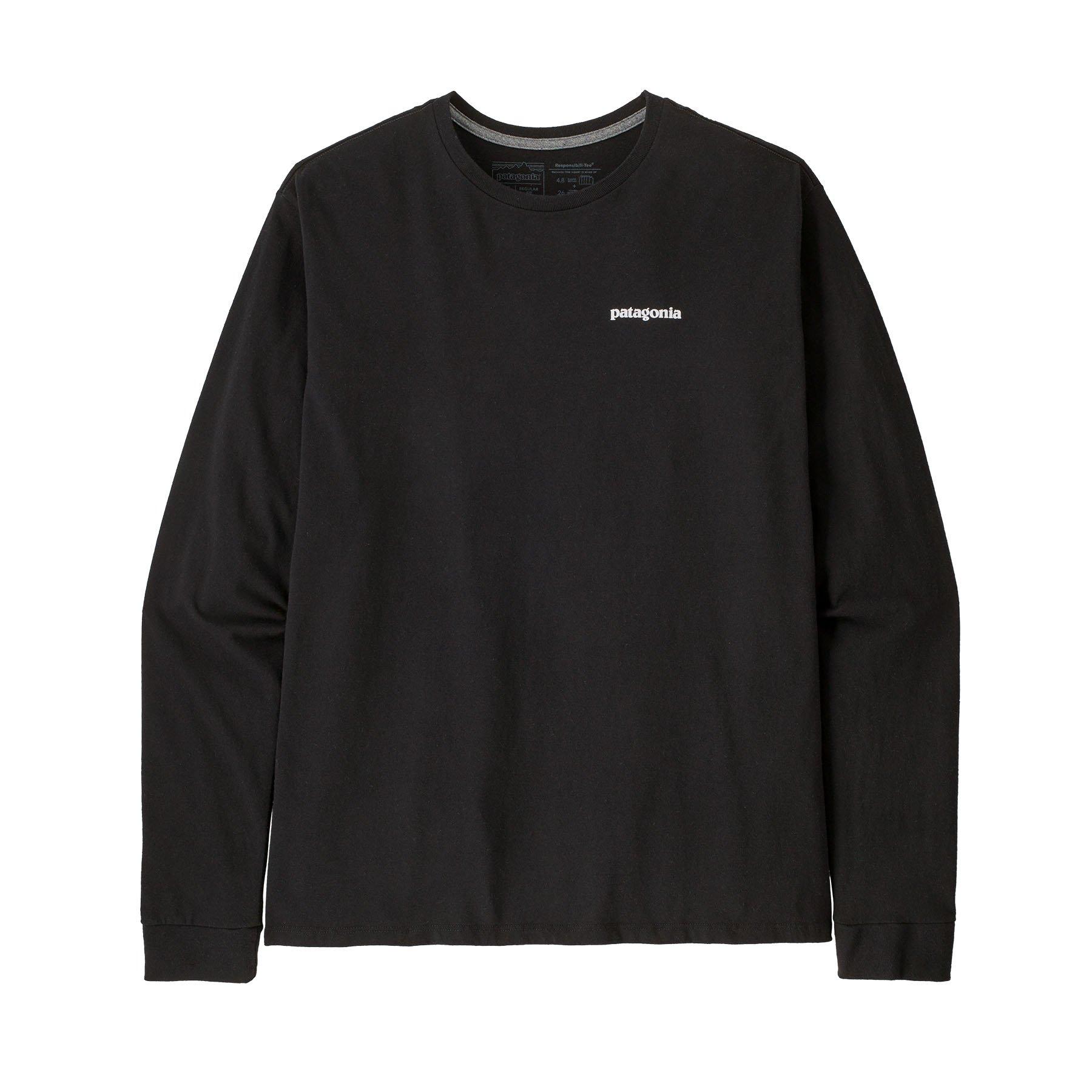 Men's Long-Sleeved P6 Logo Responsibilitee - Black