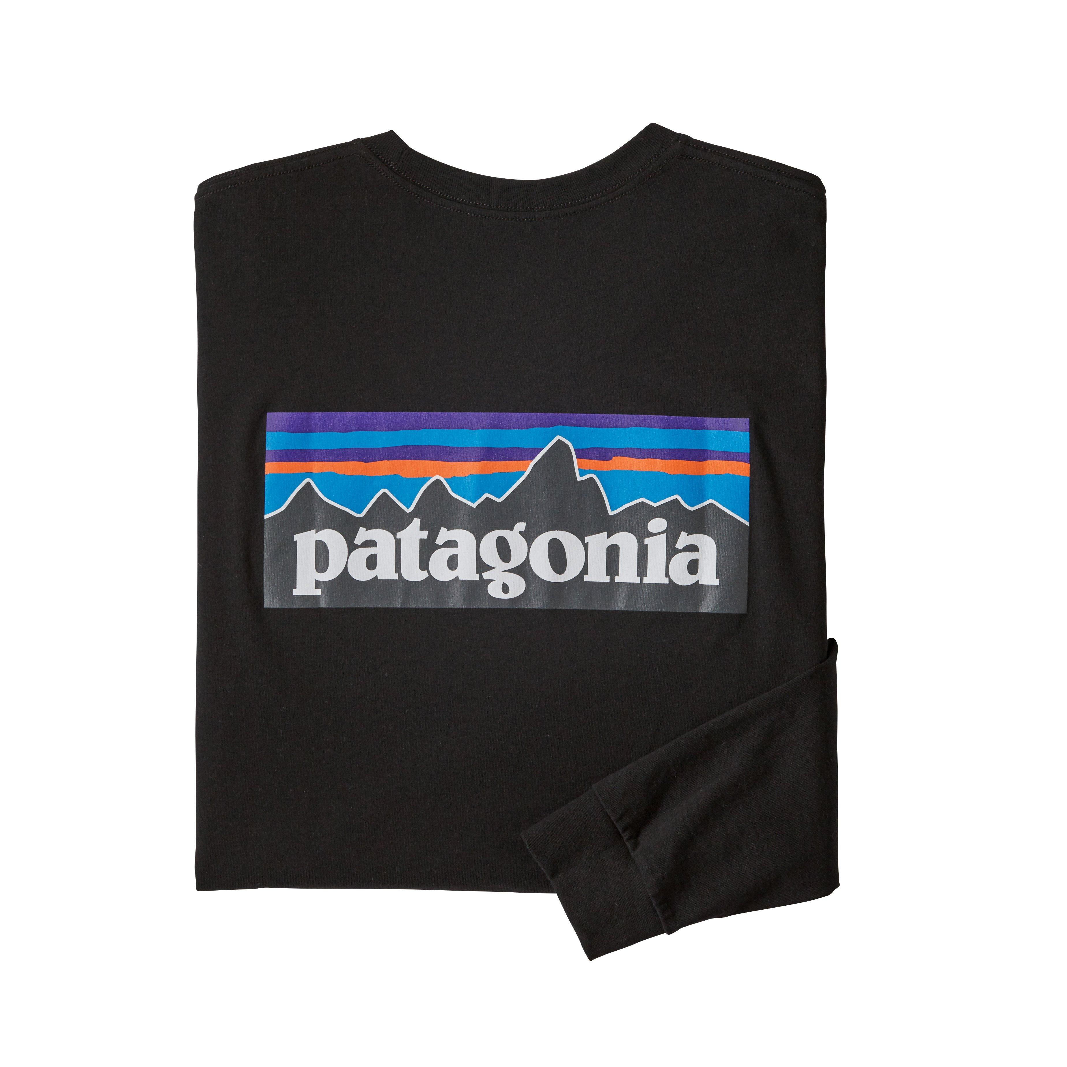 Men's Long-Sleeved P6 Logo Responsibilitee - Black