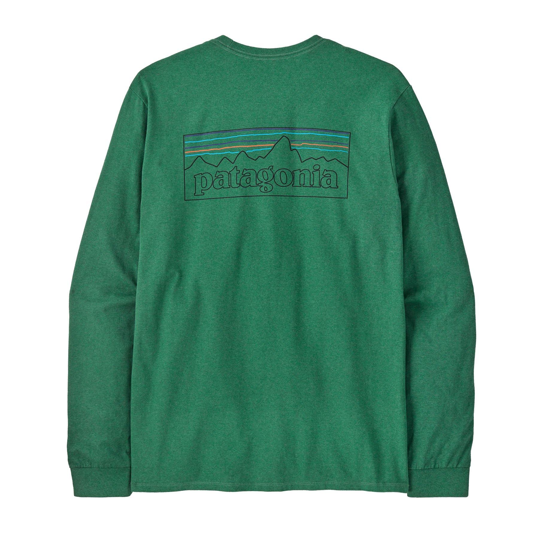 Men's Long-Sleeved P6 Logo Responsibili-Tee® T-Shirt - Green