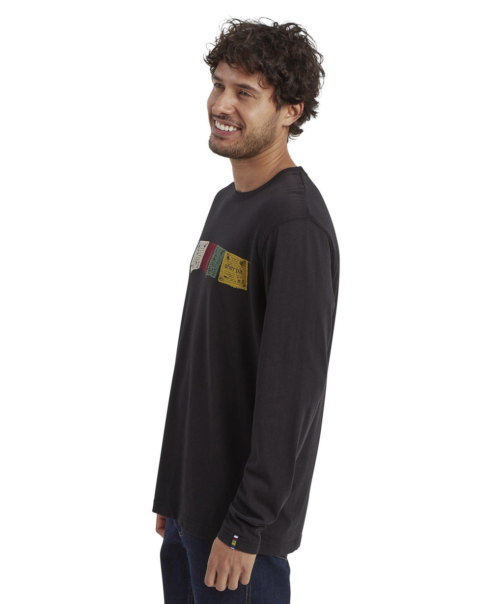 Men's Tarcho Long-Sleeve T-Shirt - Black