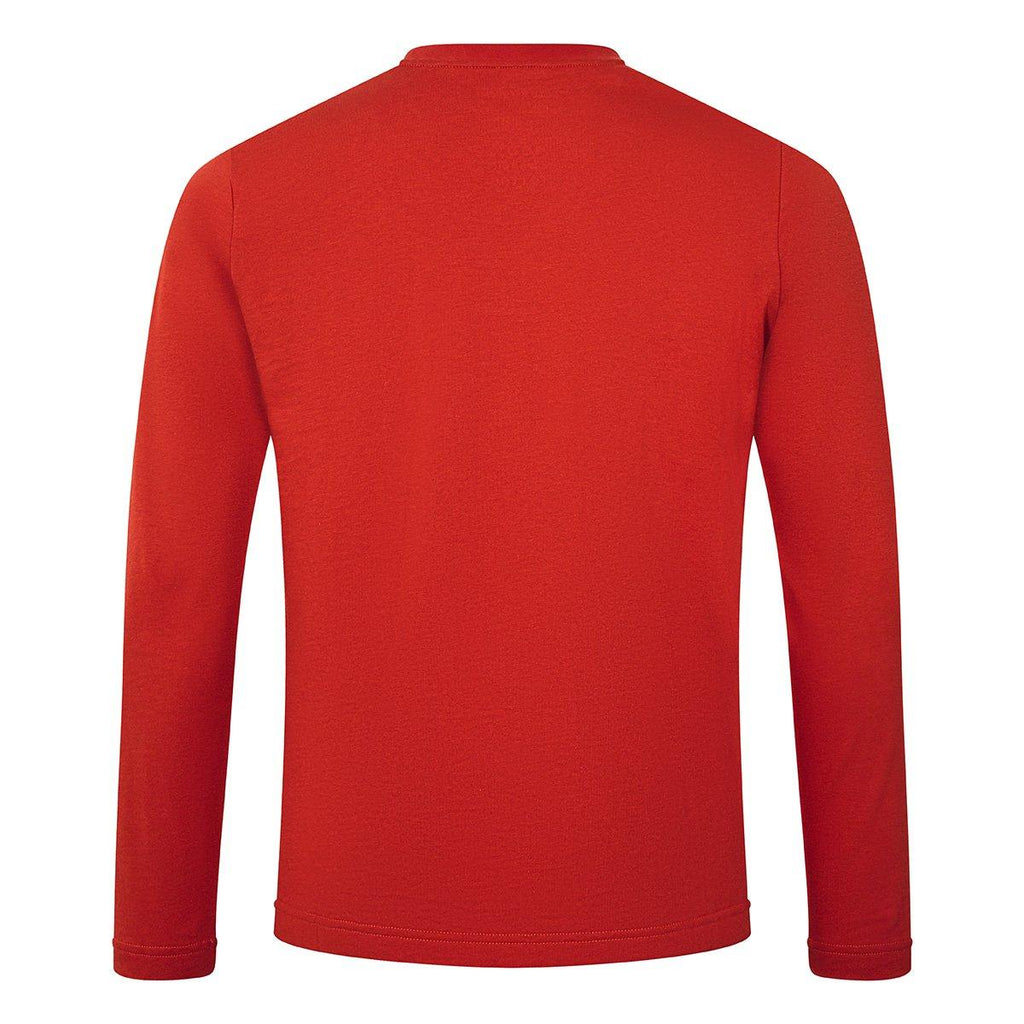 Men's Big Logo Long-Sleeve T-Shirt - Orange