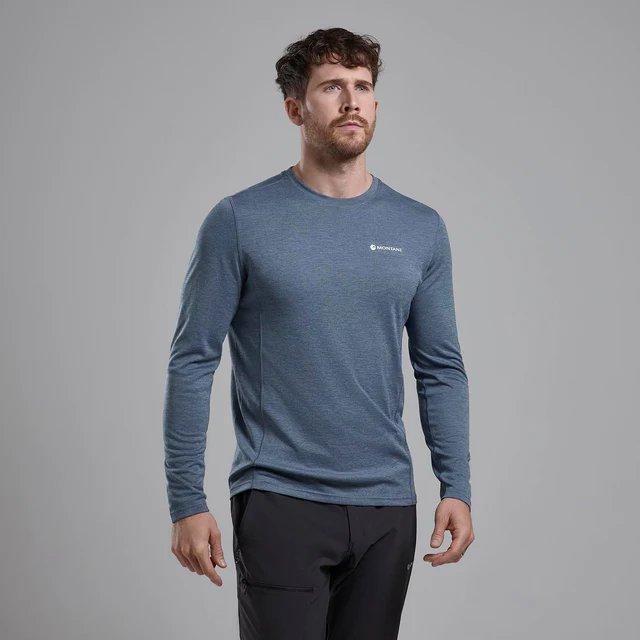 Montane Men's Dart Long-Sleeve T-shirt - Blue | Tiso