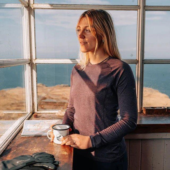 Women's Dart Long-Sleeve T-Shirt - Purple