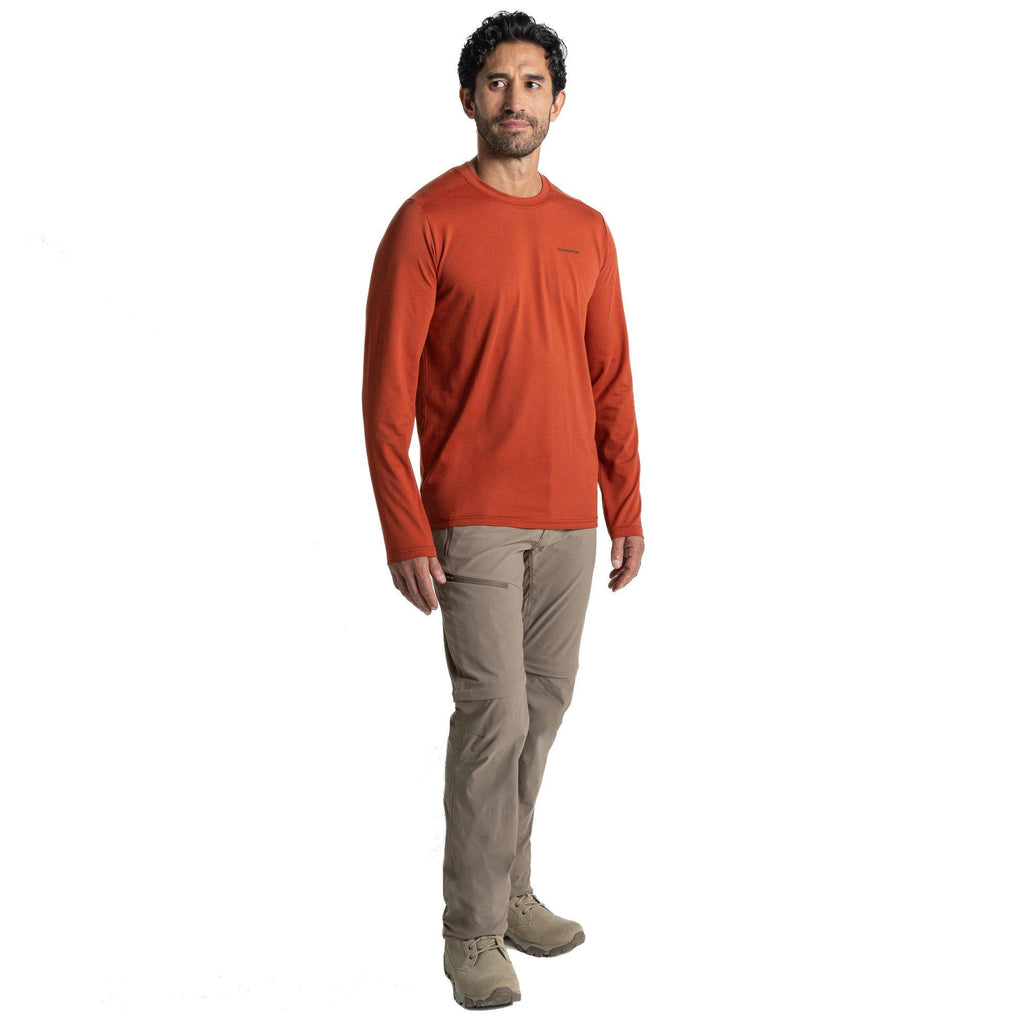 Men's NosiLife Abel Long-Sleeve T-Shirt - Red