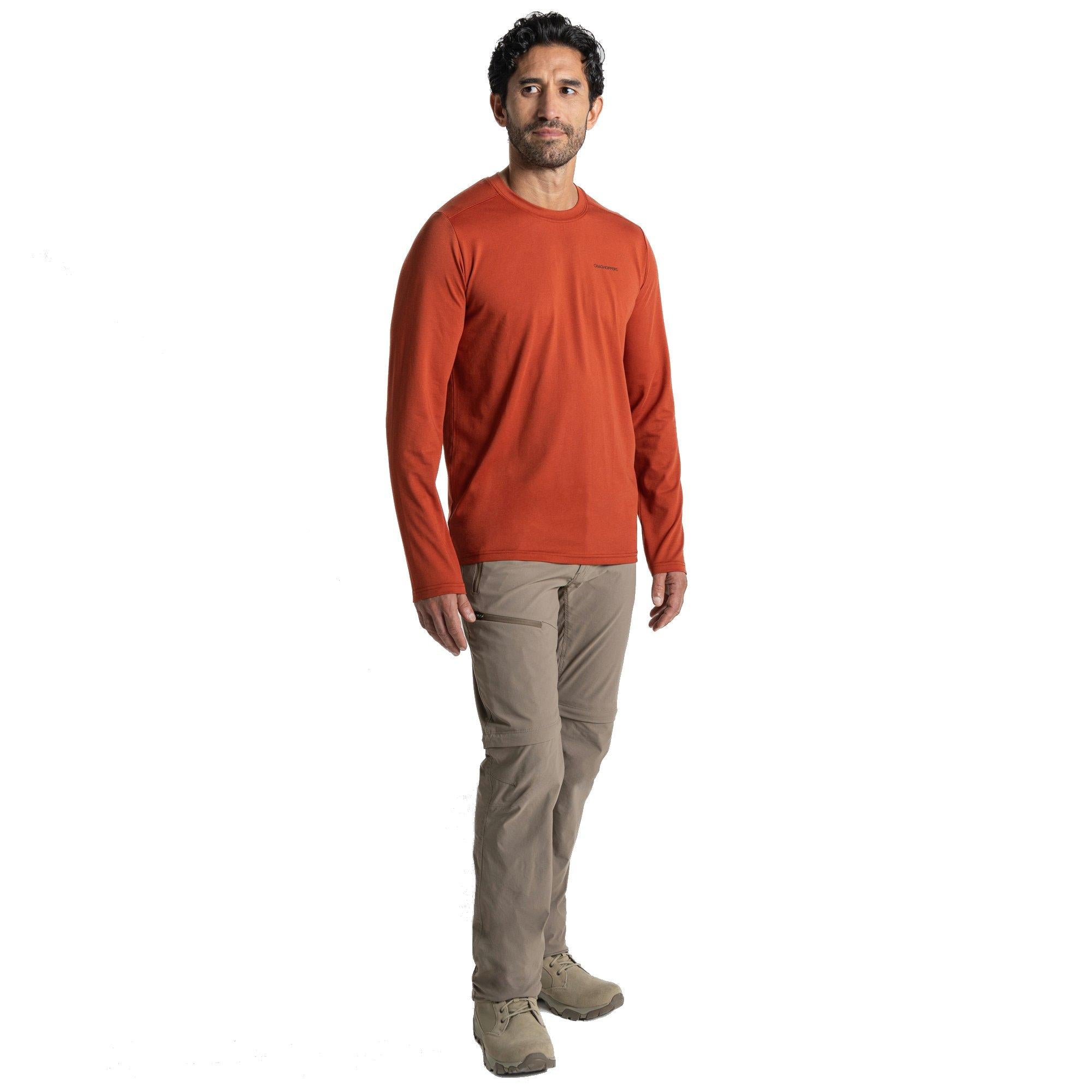 Men's NosiLife Abel Long-Sleeve T-Shirt - Red