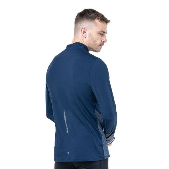 Men's Tech Reflect 1/2 Zip Base Layer Top - Navy