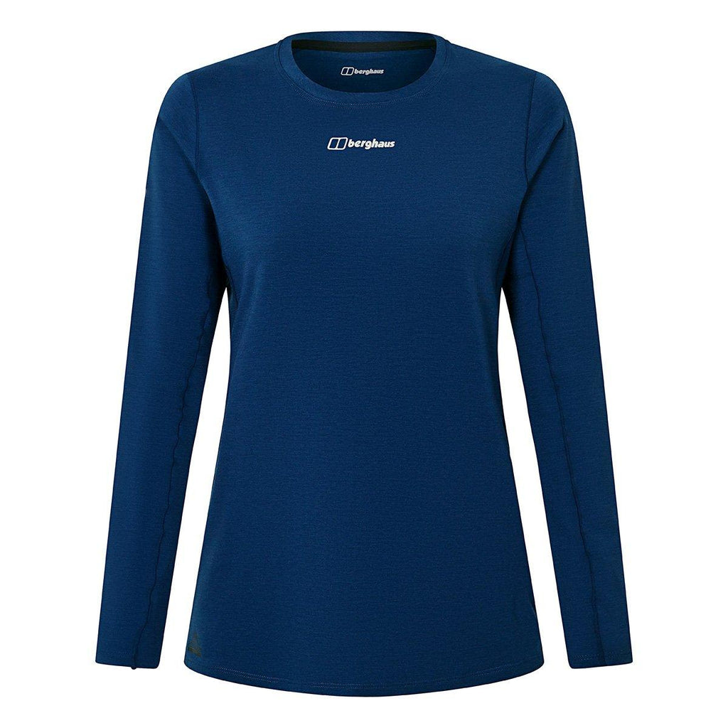 Women's Delta Long-Sleeve T-Shirt - Navy
